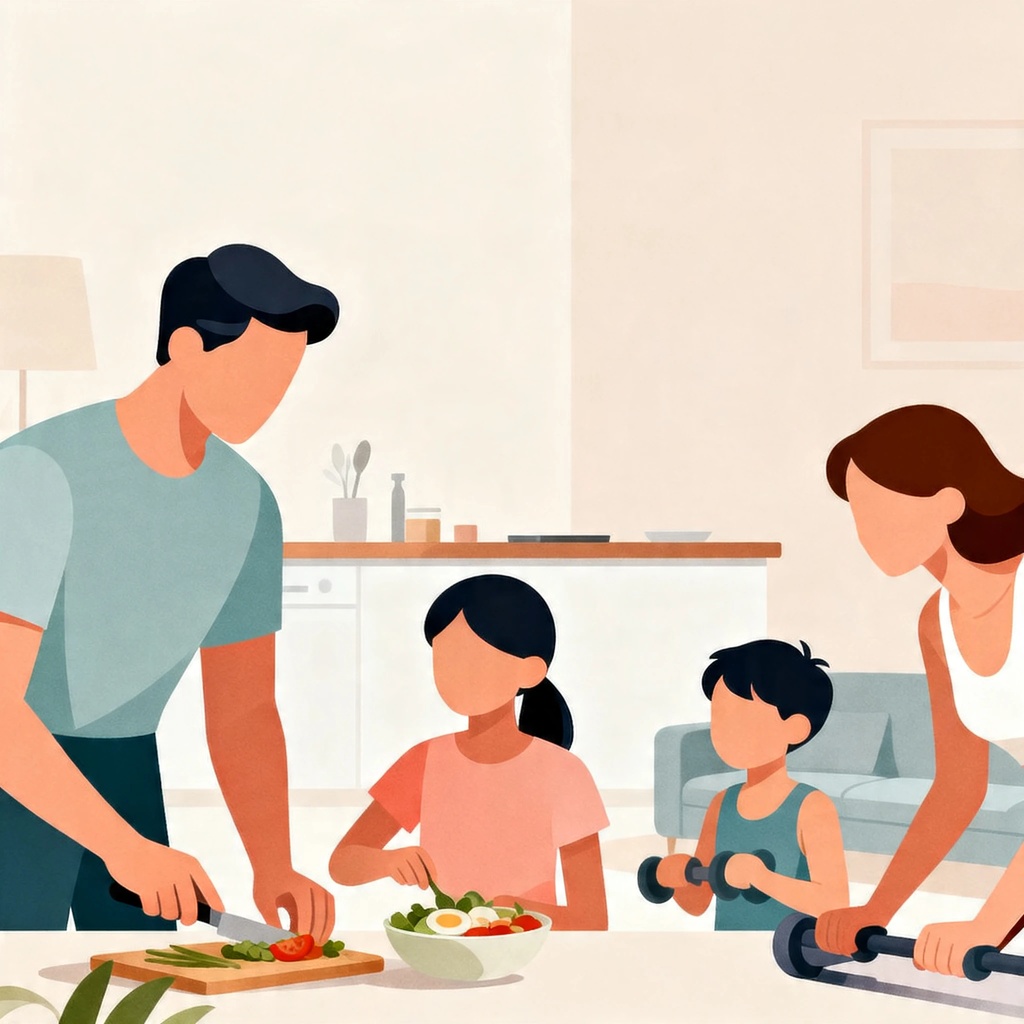 Как да изградим здравословни навици в семейството